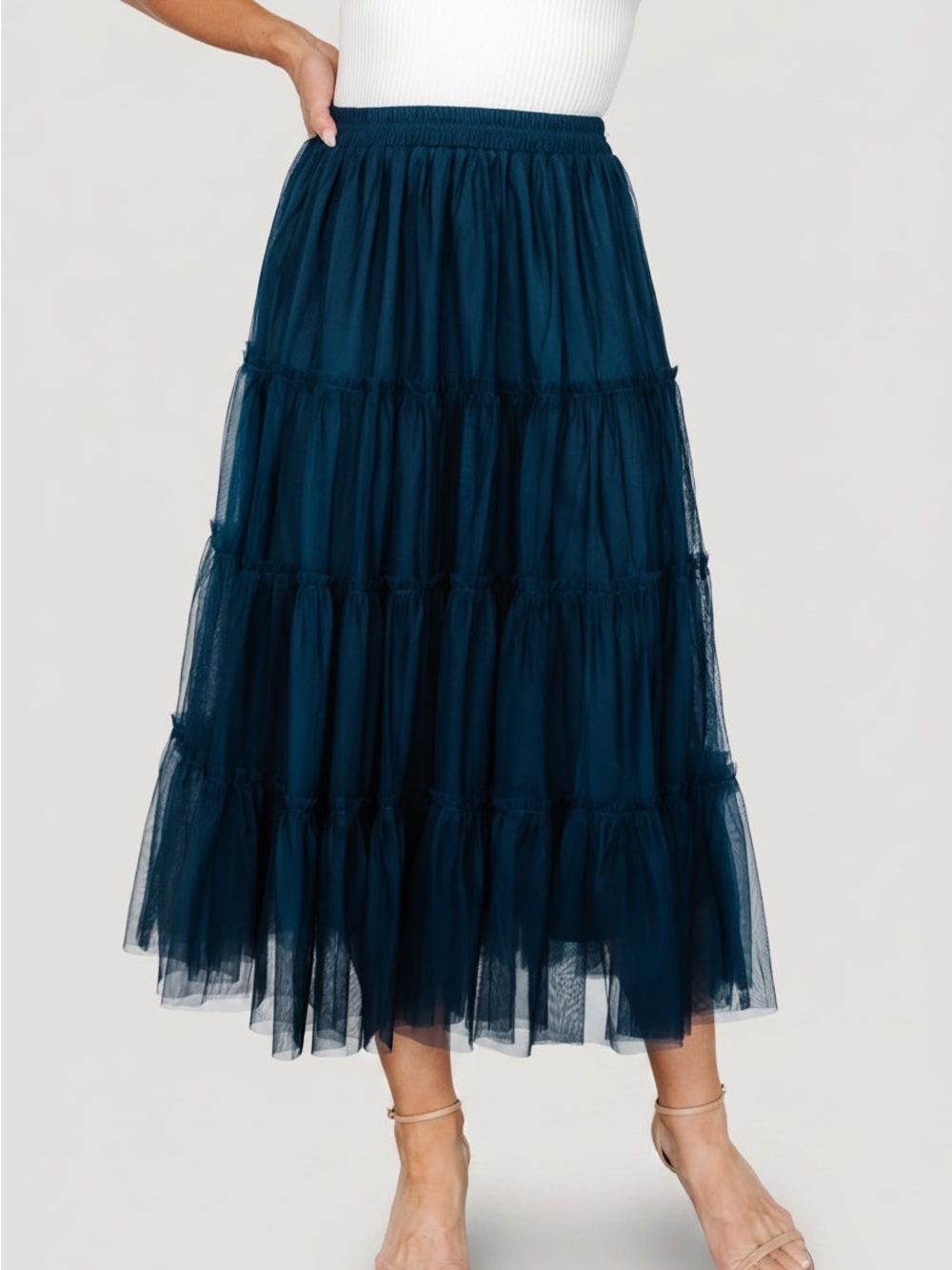 Baltic Born Galena Tulle Skirt Teal
